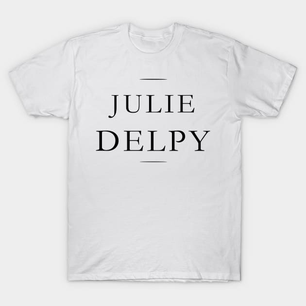 Julie Delpy T-Shirt by MorvernDesigns